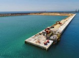 El Port finalitza els primers 460 m de biga cantell del Moll de Balears